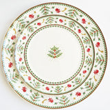 Conjunto de Porcelana Natalino com 2 Peças