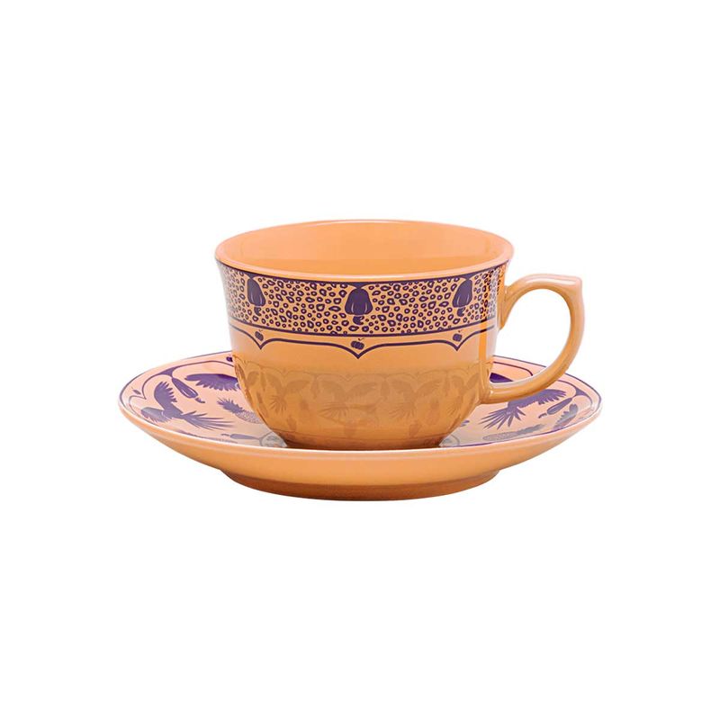 Aparelho de Jantar e Chá 10/20/40 peças Peças Flamingo Terra Brasilis Caju