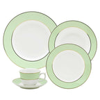 Aparelho de Jantar e Chá 10/20/40 peças Peças Flamingo Classic Verde