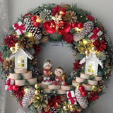 Guirlanda Decoração Natalina Luxo com Led 55CM