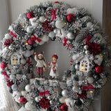 Guirlanda Decoração Natalina Luxo 65CM