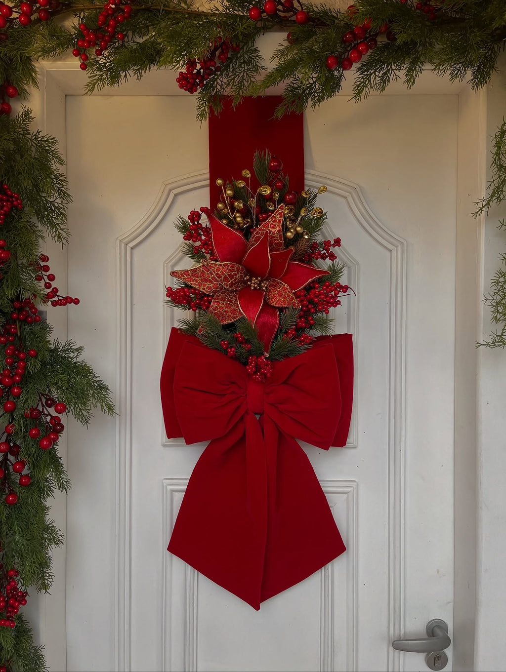 Escapulário De Natal Veludo 2,10x 40cm