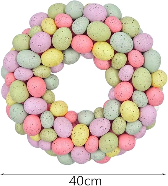 Guirlanda de Páscoa Ovo - 40 Cm