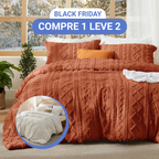 [COMPRE 1 LEVE 2] Conjunto Boho Deluxe em Chenille Tufado