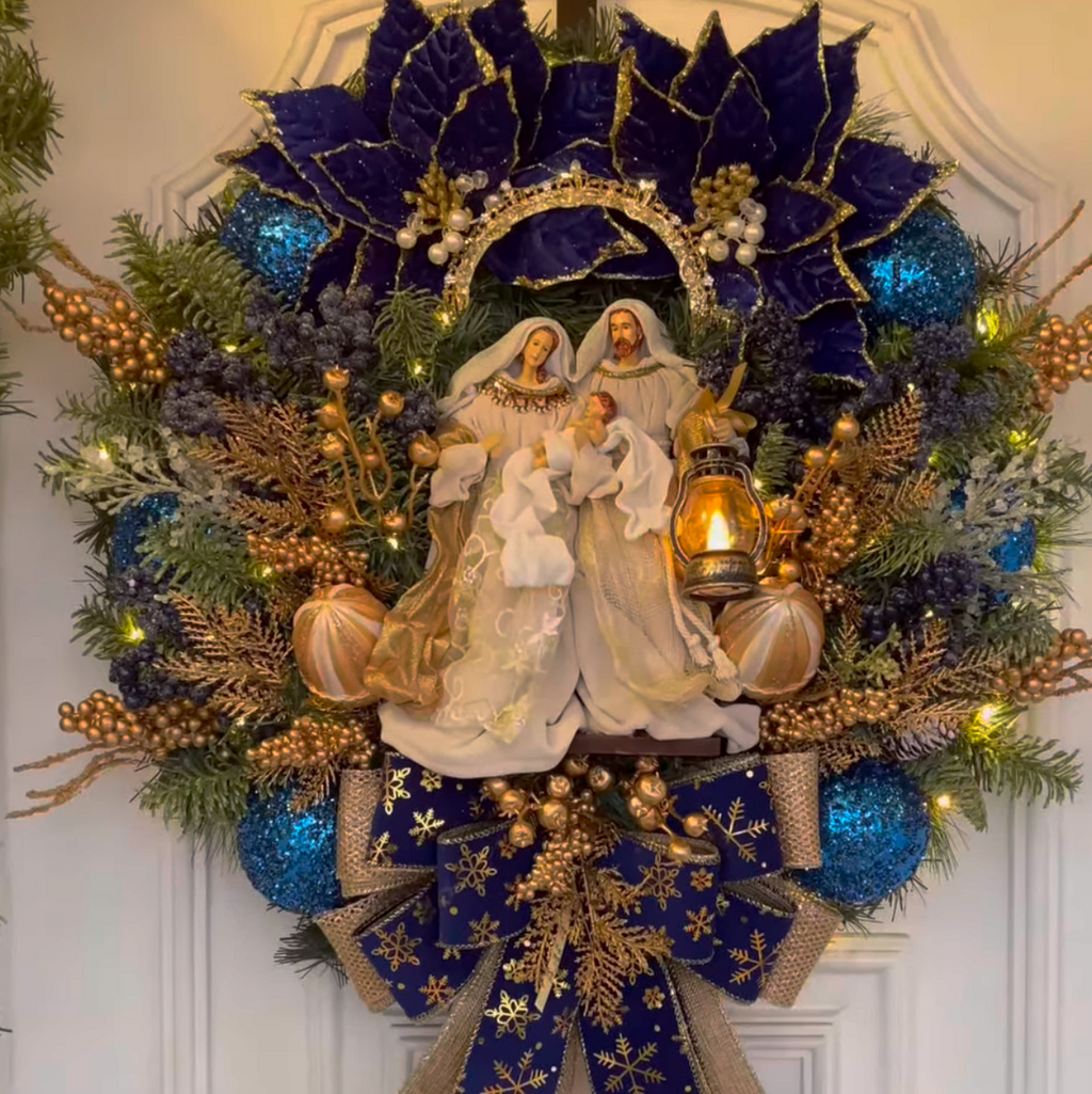 Guirlanda De Natal Encantadora C/ Led 50cm