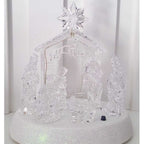 PRESEPIO MUSICAL EM ACRILICO - DECORAÇÃO DE NATAL