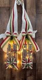 Escapulário Iluminado Merry Christmas com Presentes LED