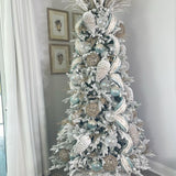 Árvore de Natal + Decoração 360º Clean Inclusa - 2,10 Metros