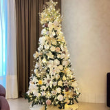 Árvore de Natal + Decoração 360º White Inclusa - 1,80 Metros
