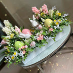 Arranjo temático Páscoa para decoração - 40 x 20 x 17