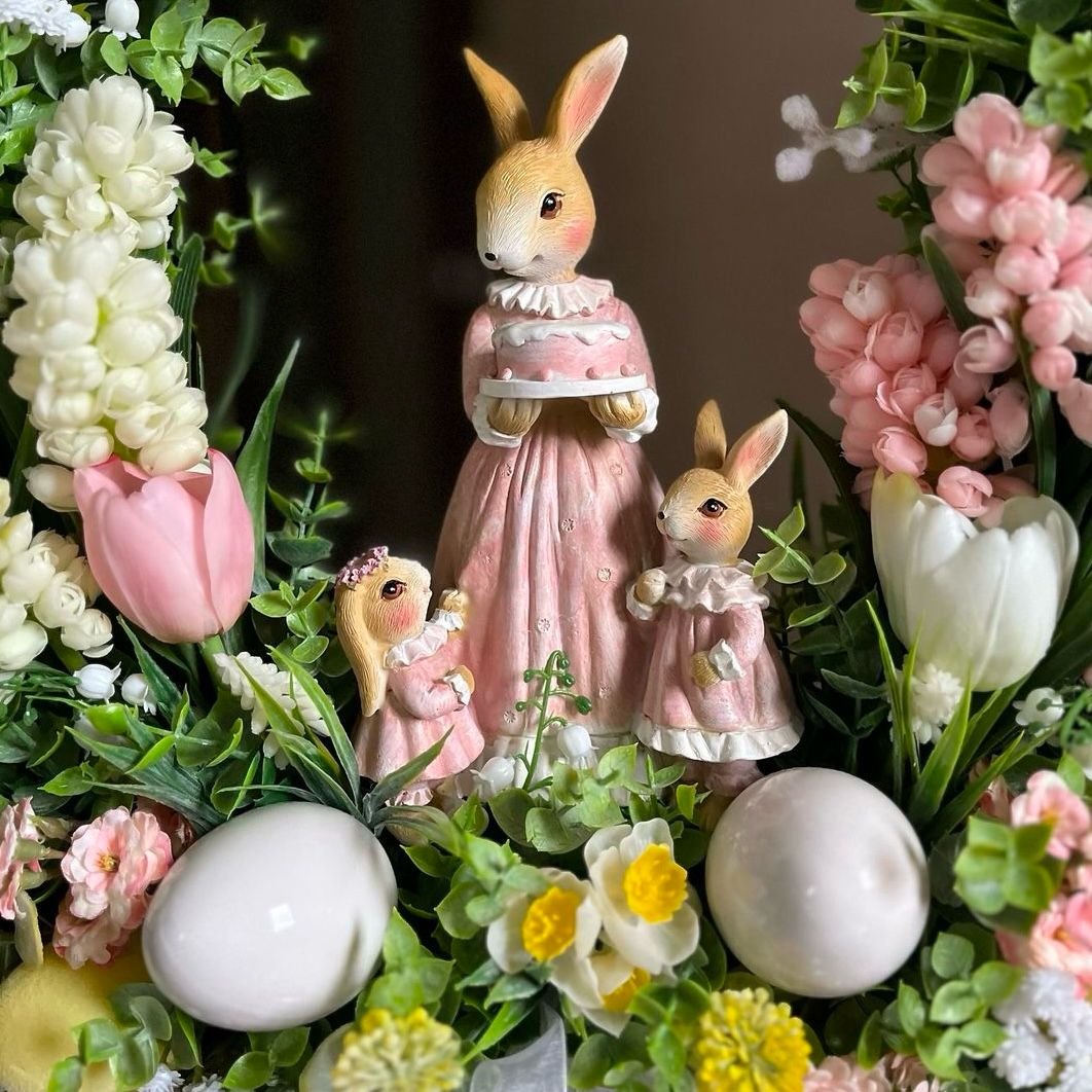 Guirlanda + Arranjo temático Páscoa para decoração