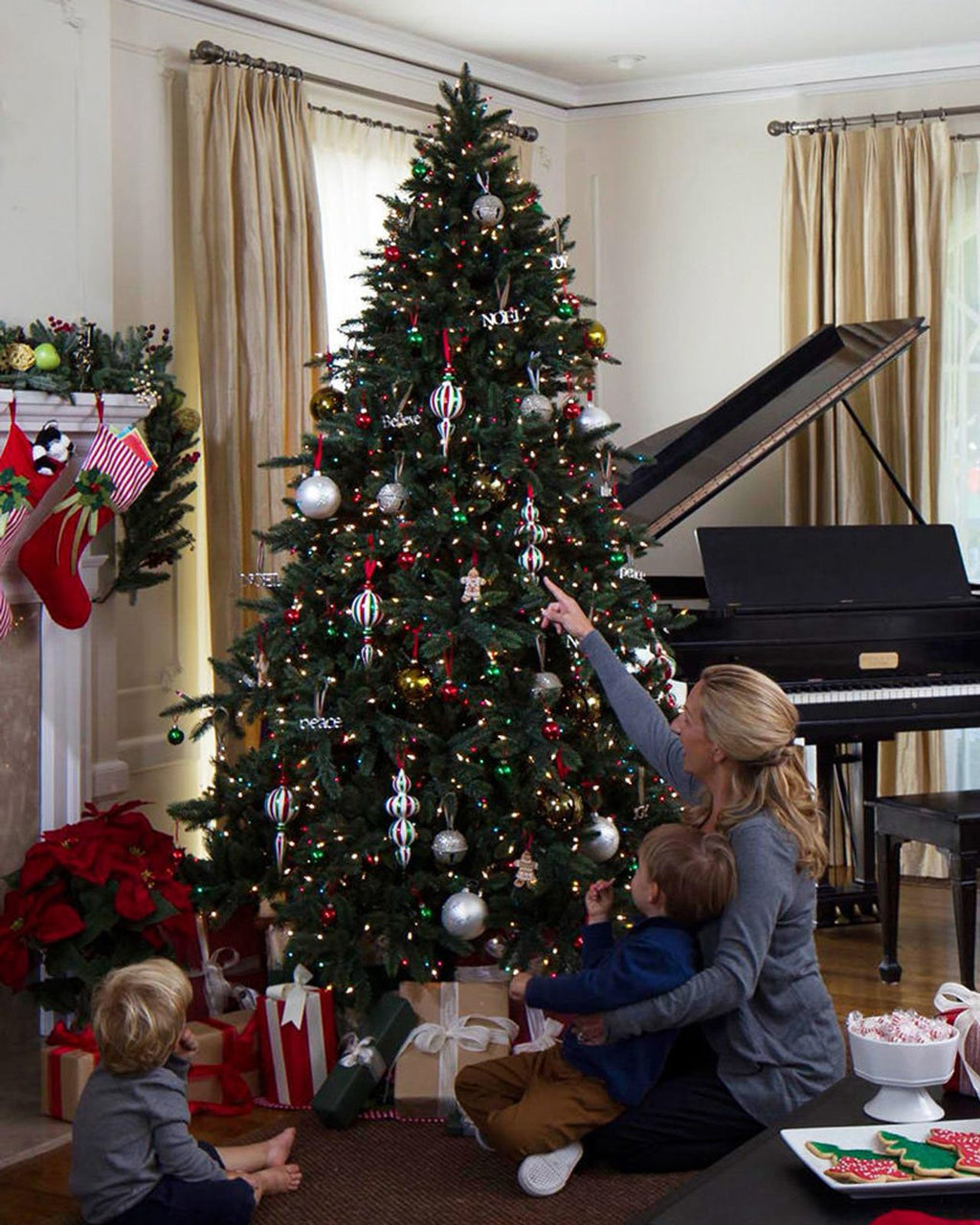 Árvore De Natal Com Micro LED Embutida