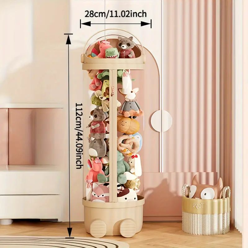 Tubo Decorativo de Armazenamento - Ursinhos e brinquedos