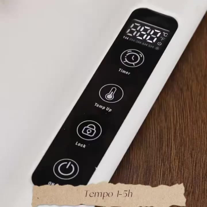 Bandeja Aquecedora Elétrica Dobrável com Temperatura Ajustável