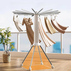 Varal Portátil Dobrável Para Roupas - Com 16 hastes