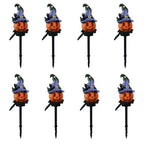 Kit Luminária Solar Abóbora Decorativa - Halloween