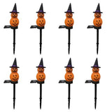 Kit Luminária Solar - Dupla Abóbora (8 Peças)