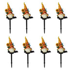 Kit Luminária Solar Abóbora Decorativa - Halloween