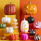 🎃 Abóbora Blow Mold de Halloween COM LED