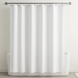 Cortina Box Impermeável Branca - 180x200cm Anti-Mofo