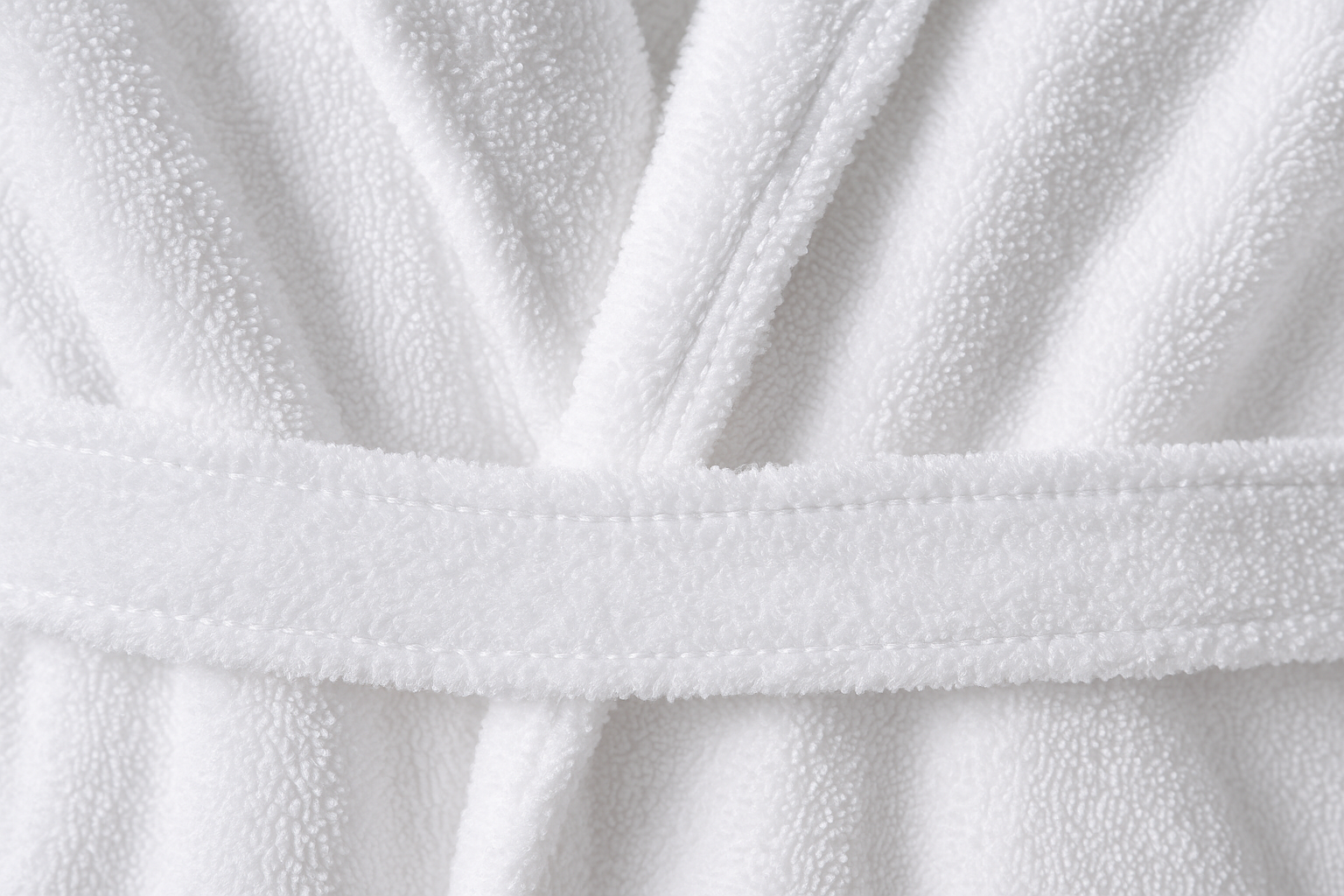 Roupão Banho Luxo Branco Algodão - Tamanho Único Unissex