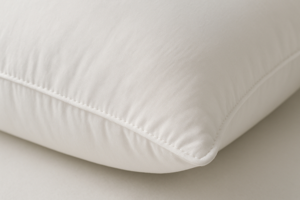 Travesseiro Fibra Siliconizada Branco - Altura Média