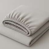 Lençol de Elástico Solteiro Cinza - Básico
