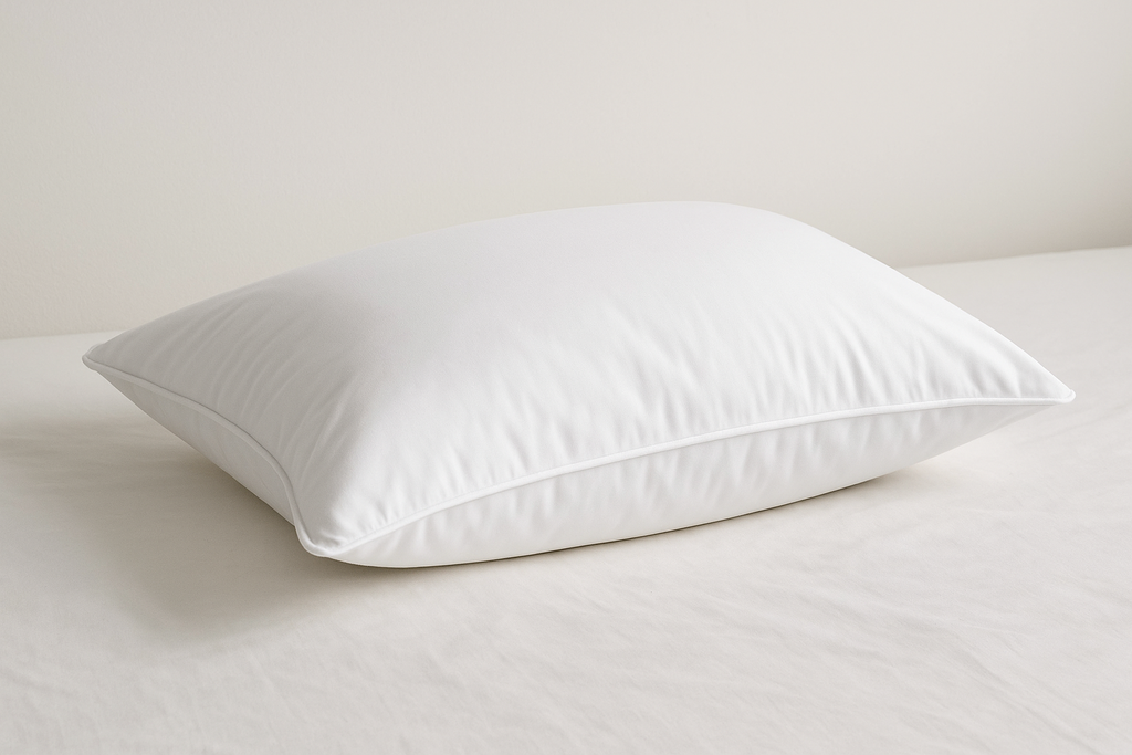 Travesseiro Fibra Siliconizada Branco - Altura Média