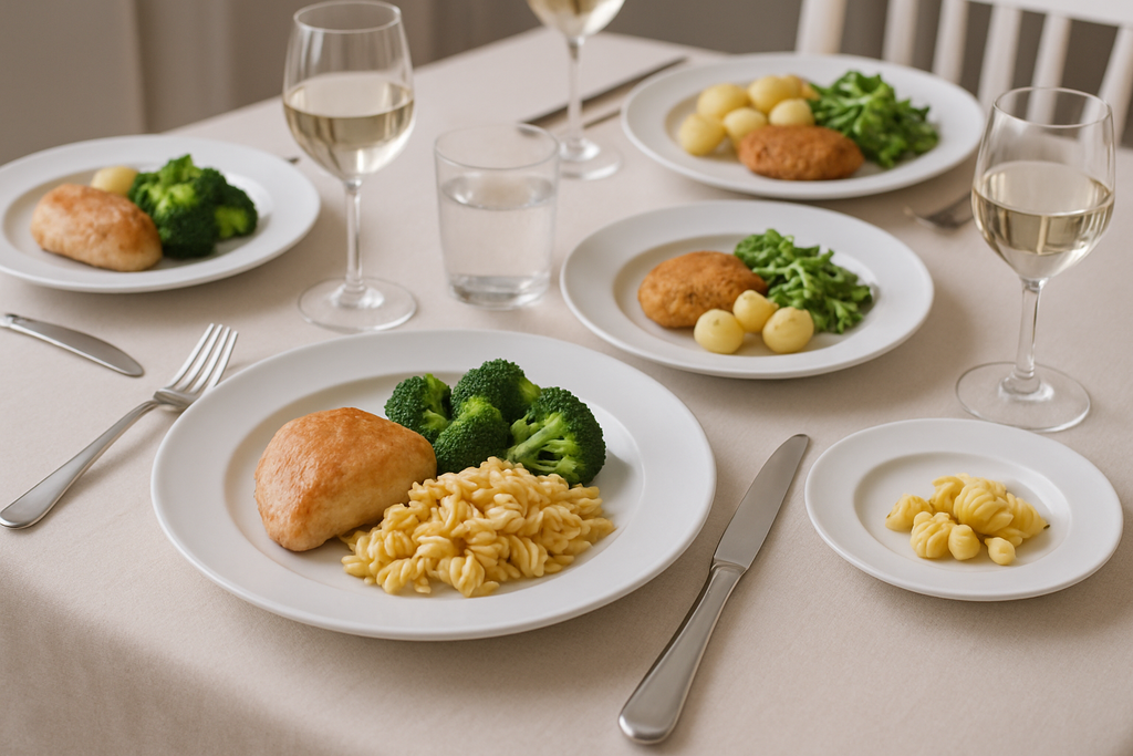 Conjunto 6 Pratos Rasos Brancos Cerâmica - 26cm