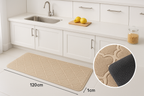 Tapete de Cozinha Antiderrapante Geométrico 120x45cm