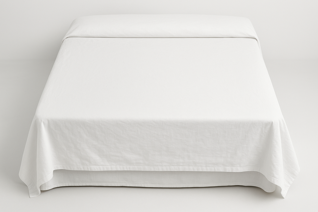 [COMPRE 2 E LEVE 3] Lençol de Cobrir Casal Branco Algodão