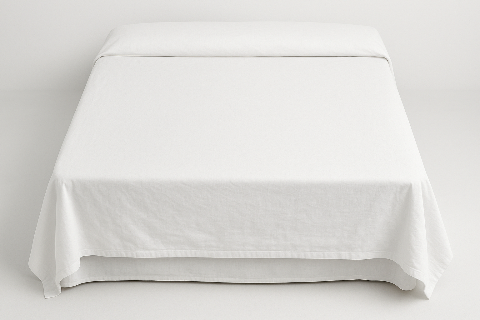 [COMPRE 2 E LEVE 3] Lençol de Cobrir Casal Branco Algodão