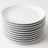 Conjunto 4 Pratos Fundos Brancos - Básico Cerâmica