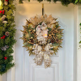 Guirlanda De Natal Sagrada Família C/ Led 50cm