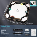 Jogo de Tabuleiro com Controles Remotos, Disco com Luz LED e Efeitos Sonoros - 4 Controles