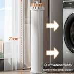 Varal Portátil Dobrável Para Roupas - Com 16 hastes