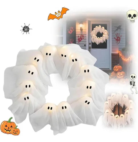 Guirlanda Fantasma Decorativa - Halloween