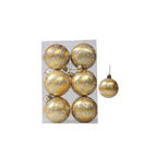 Kit 6 Peças Bolas De Natal